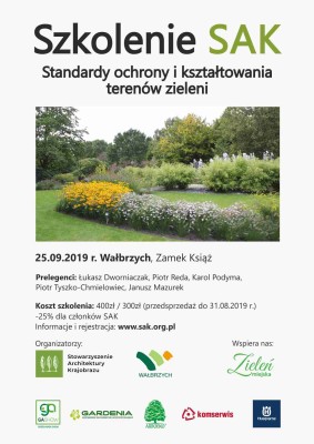Plakat szkolenie Wałbrzych
